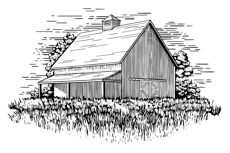 old-barn-illustration