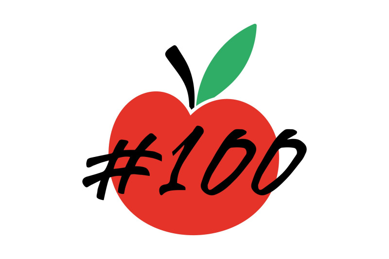 100-days-of-school-100-svg-png-eps