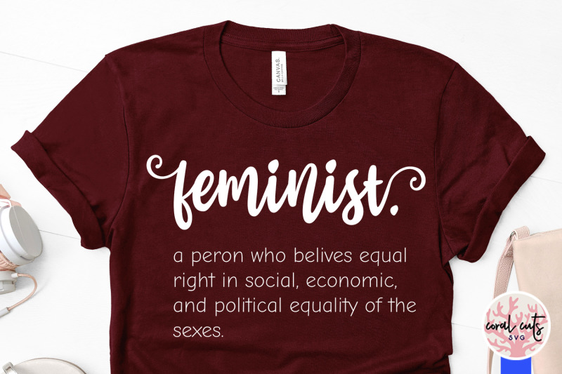 feminist-definition-women-empowerment-svg-eps-dxf-png