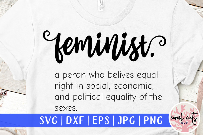 feminist-definition-women-empowerment-svg-eps-dxf-png