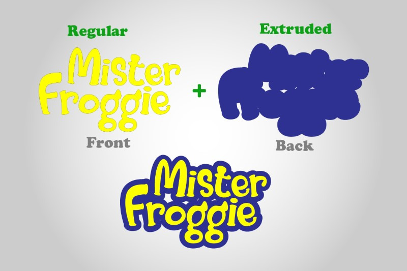 mr-froggie-display-font
