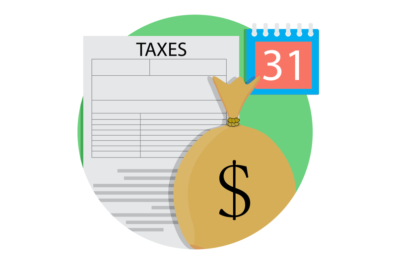 tax-day-concept-icon