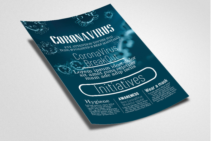 corona-virus-initiatives-flyer-template