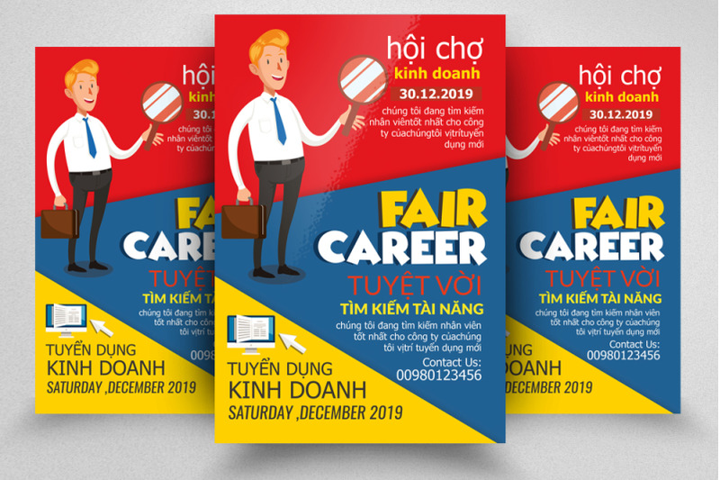 job-fair-amp-career-flyer-template