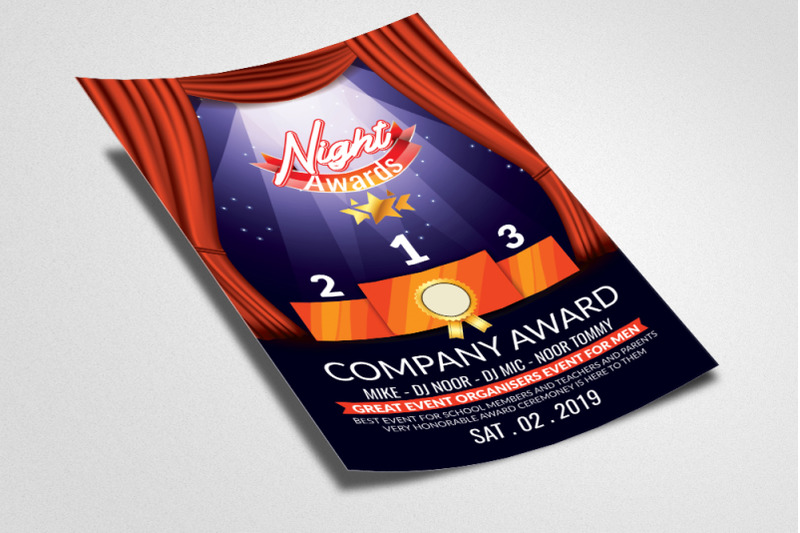 company-award-night-flyer