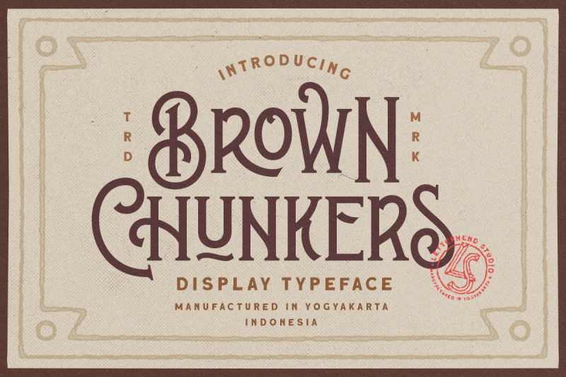 brown-chunkers-display-typeface