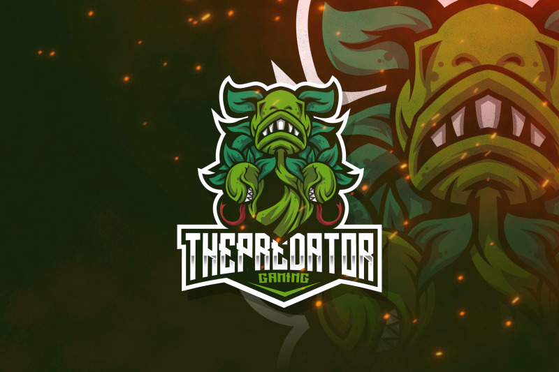 the-predator-esport-logo-template
