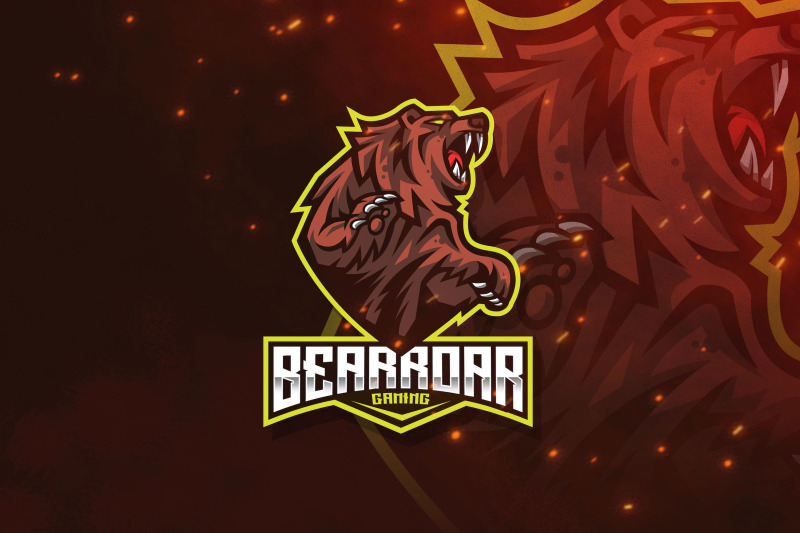 bear-roar-logo-template