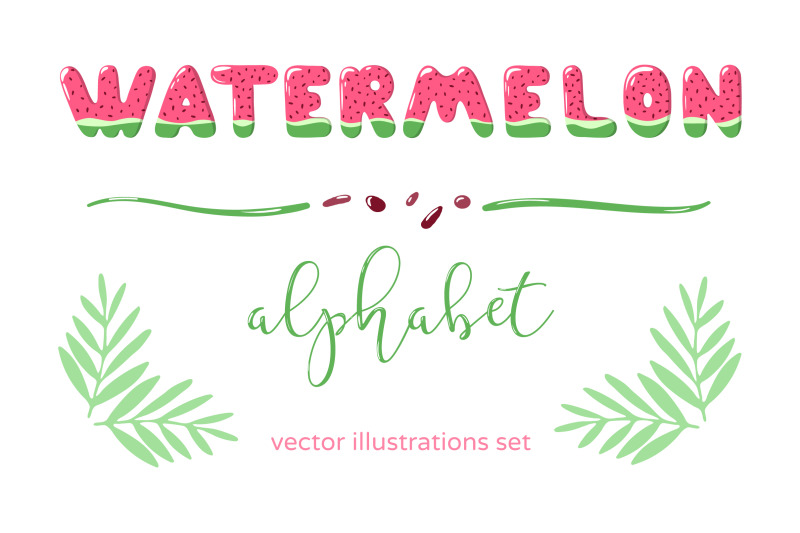 watermelon-alphabet