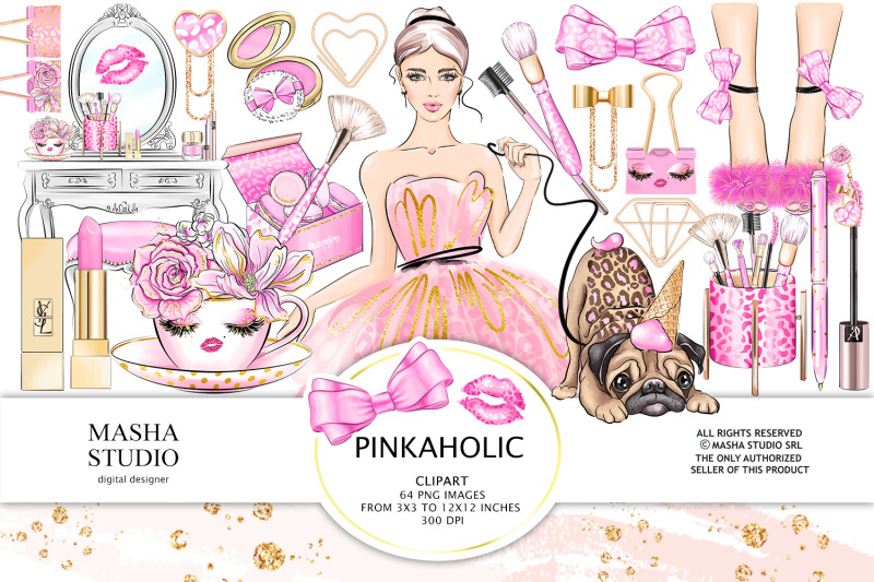 pinkaholic-clipart