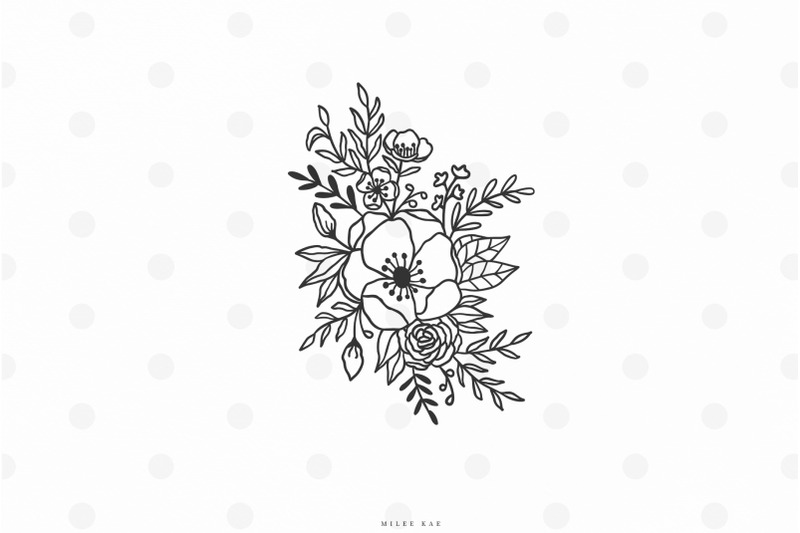 wildflower-bouqet-svg-cut-file