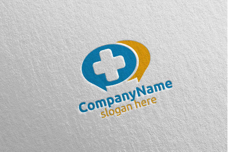 chat-cross-medical-hospital-logo-design-42