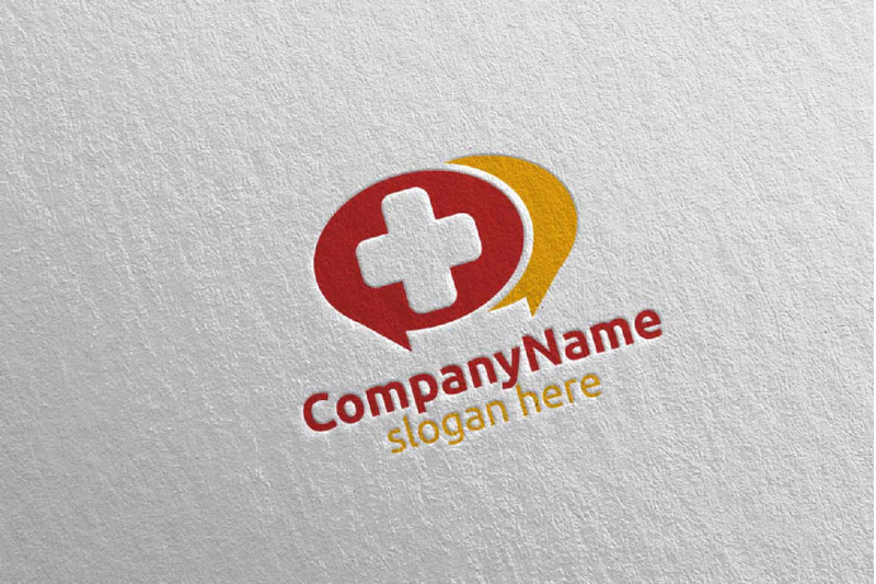 chat-cross-medical-hospital-logo-design-42