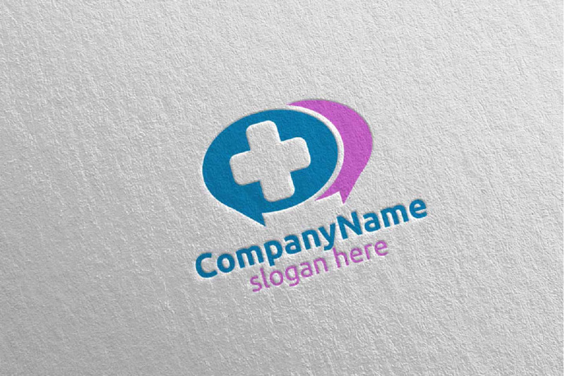 chat-cross-medical-hospital-logo-design-42