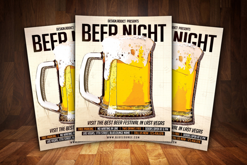 beer-night-party-flyer