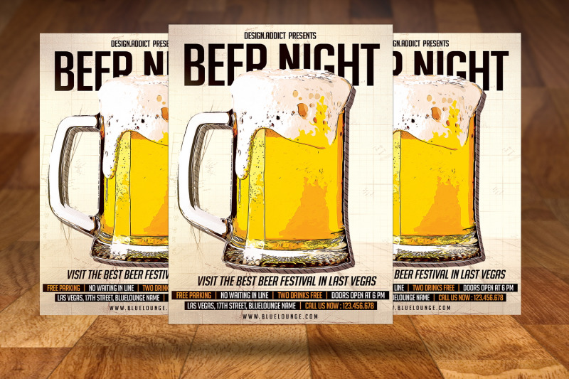 beer-night-party-flyer