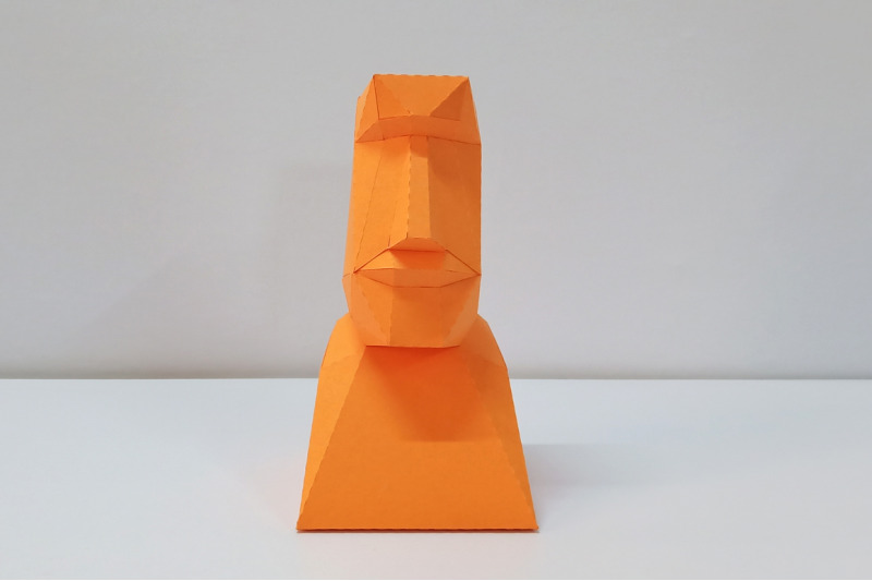 diy-moai-statue-3d-papercraft