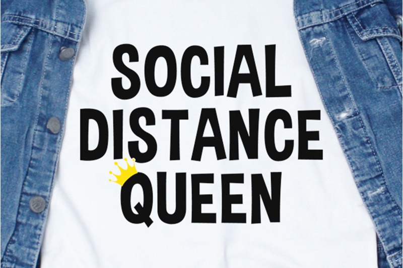 social-distance-queen-svg