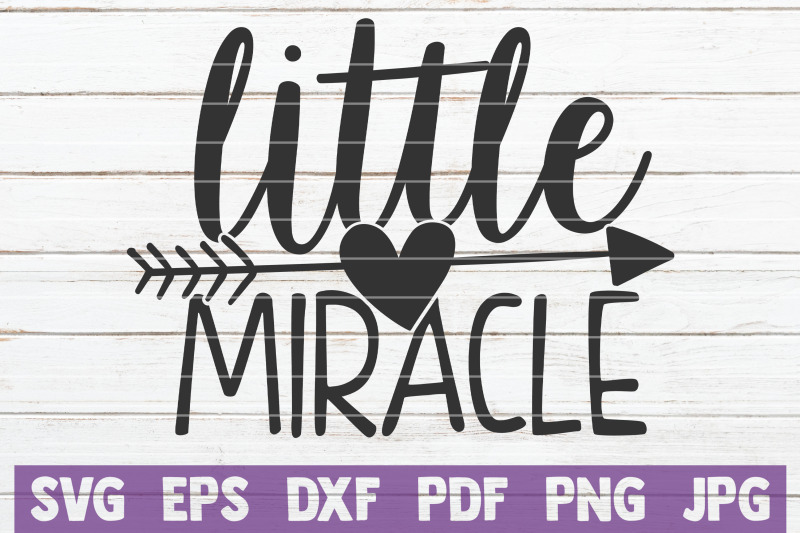 little-miracle-svg-cut-file