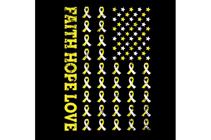 faith-hope-love-bone-cancer-ribbon-american-flag