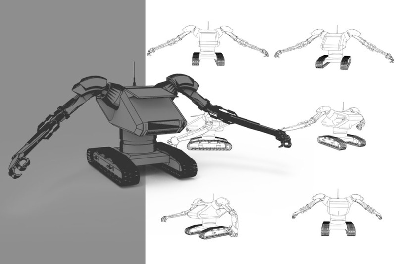 robot-backhoe-excavator