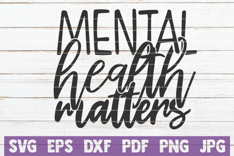 mental-health-matters-svg-cut-file