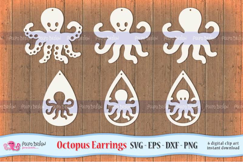 octopus-earrings-svg-eps-dxf-and-png