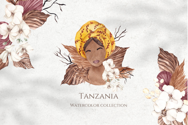 tanzania-watercolor-collection