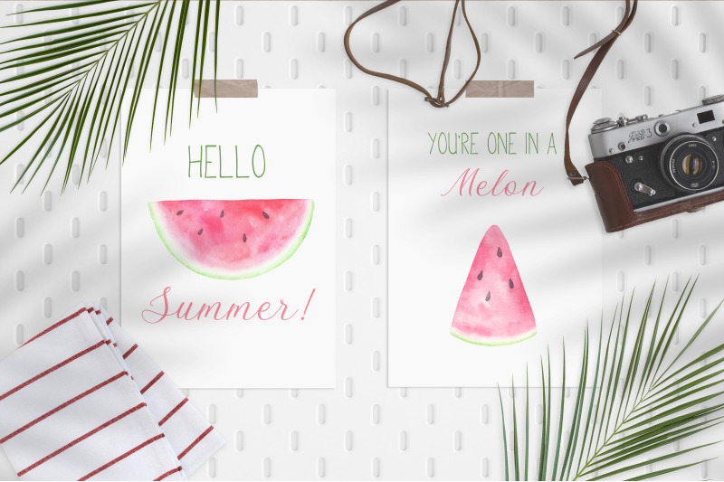 watercolor-watermelon-collection
