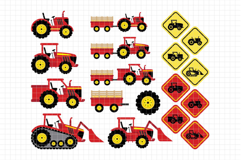 red-tractors-digital-clipart-les-cl56a