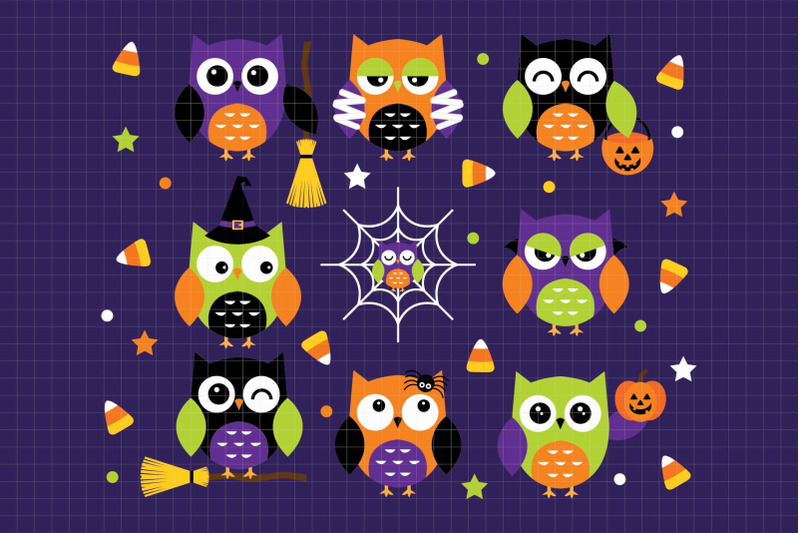 halloween-owls-digital-clipart-les-cl61