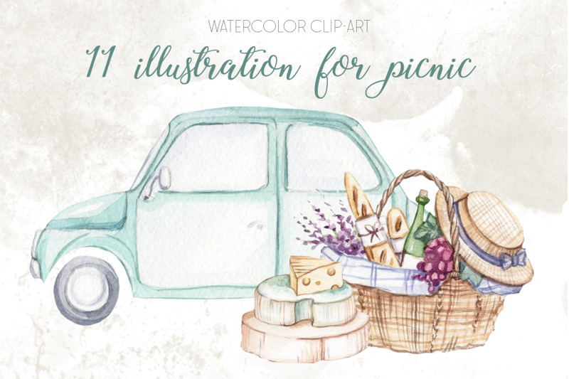 watercolor-picnic-clipart