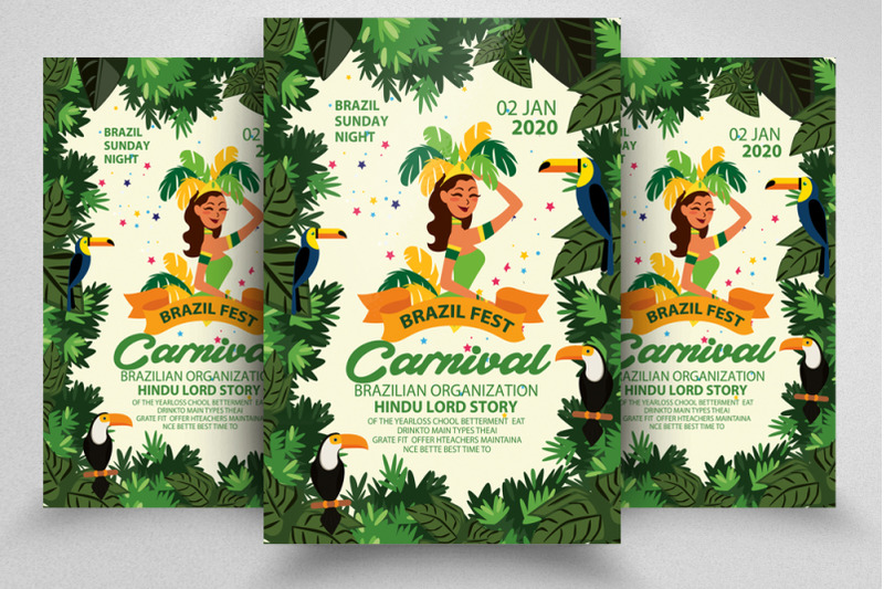 brazil-carnival-festival-flyer