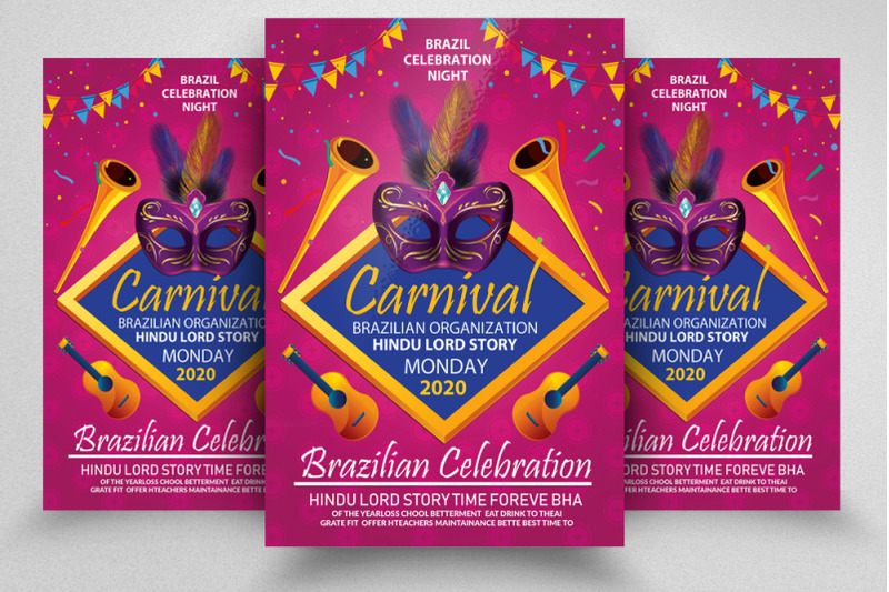 brazil-carnival-festival-flyer