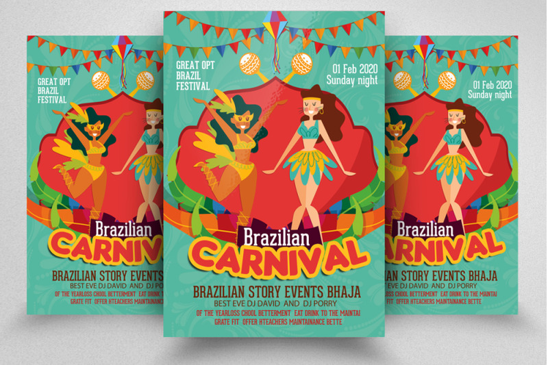 brazilian-carnival-festival-flyer
