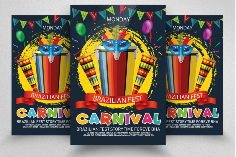 brazil-carnival-festival-flyer