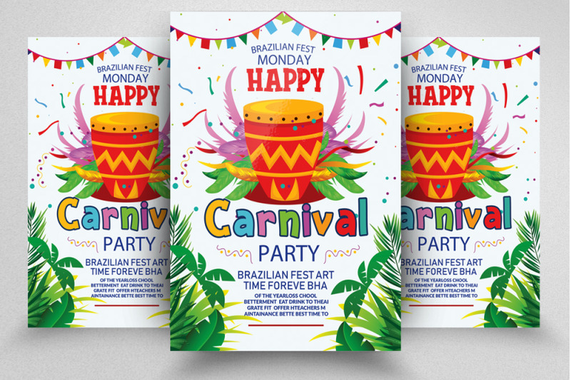 carnival-mardi-gras-festival-flyer