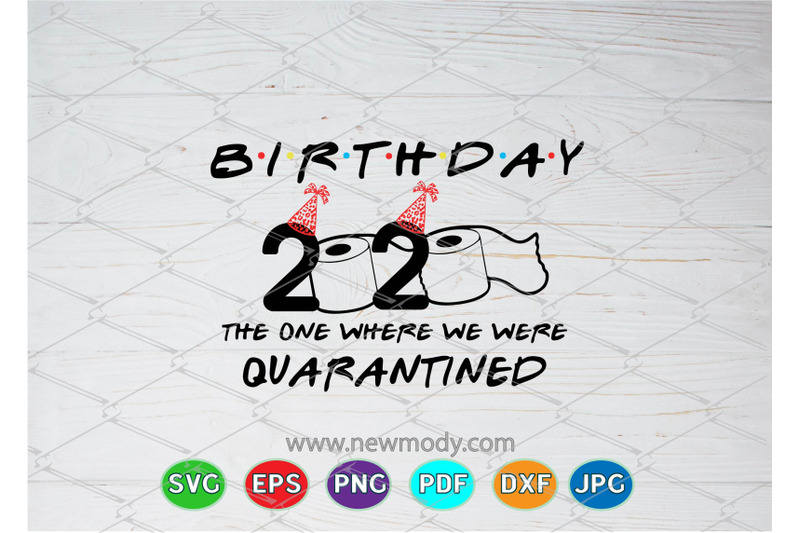 2020 Toilet Paper Birthday Svg - Quarantine Birthday Svg ...