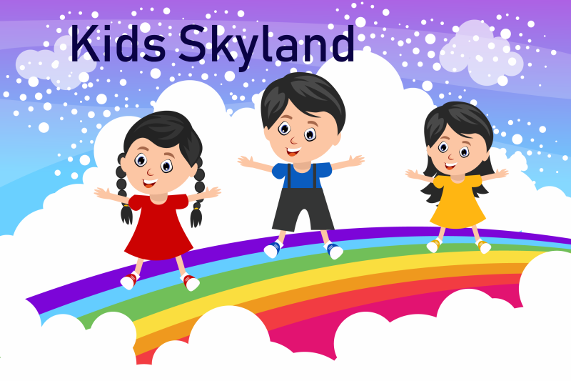 kids-sky-land-illustration