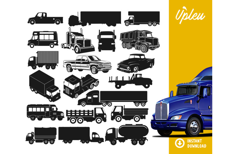 Download Truck Bundle SVG By ariodsgn | TheHungryJPEG.com