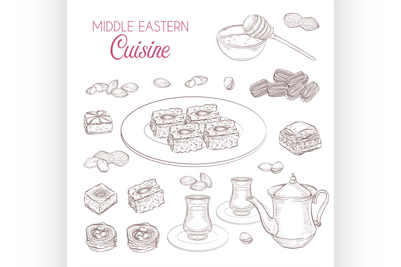 arabic-food-middle-eastern-sweets-and-tea-4