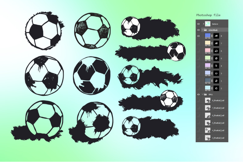 collection-soccer-art-balls