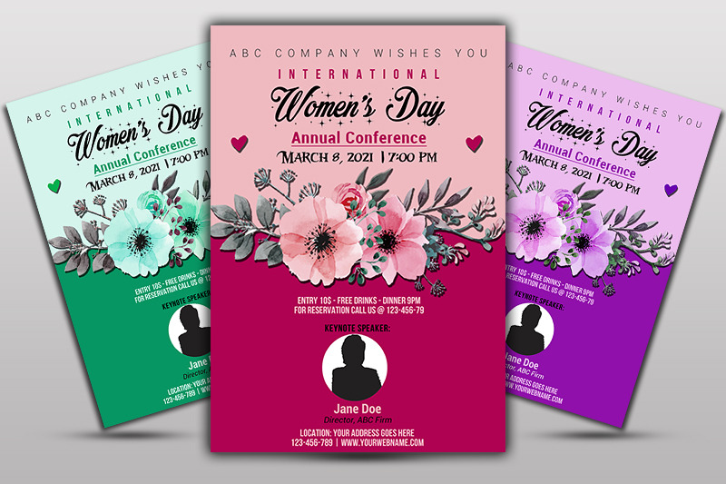 women-039-s-day-nbsp-flyer