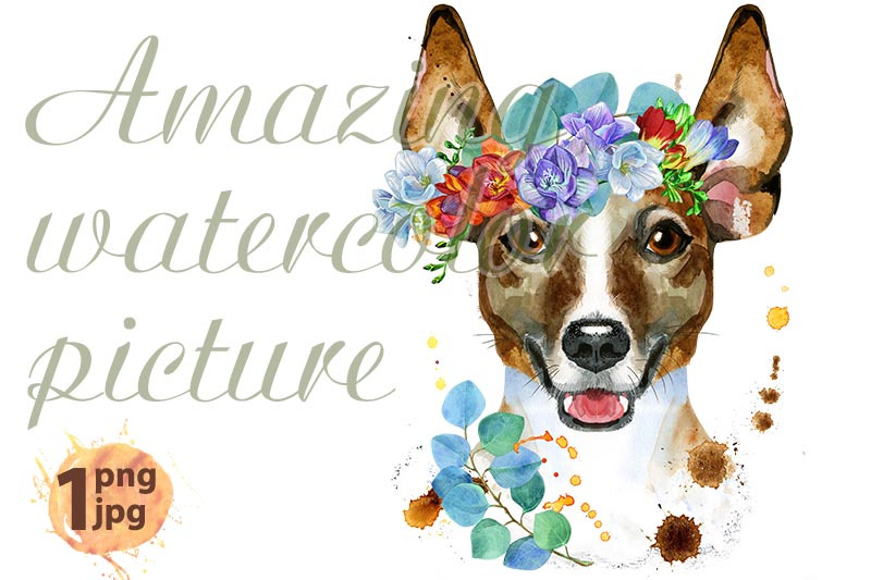 watercolor-portrait-of-jack-russell-terrier