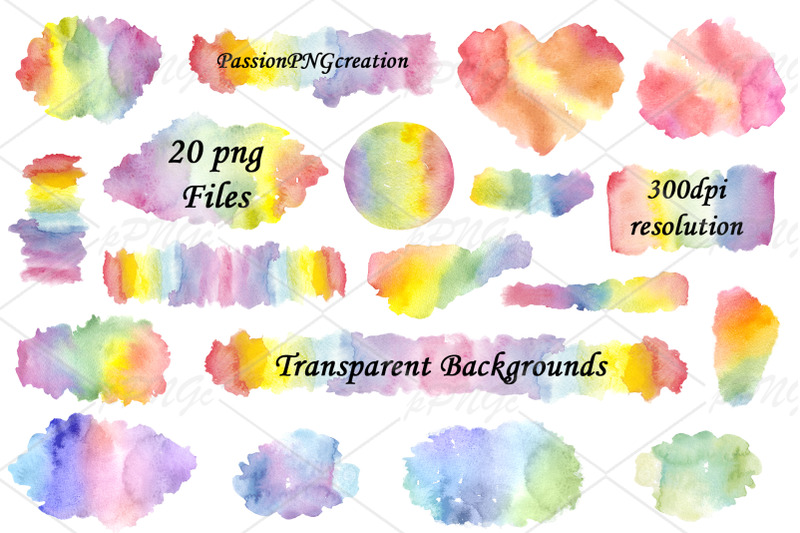 watercolor-rainbow-splashes-clouds-clipart