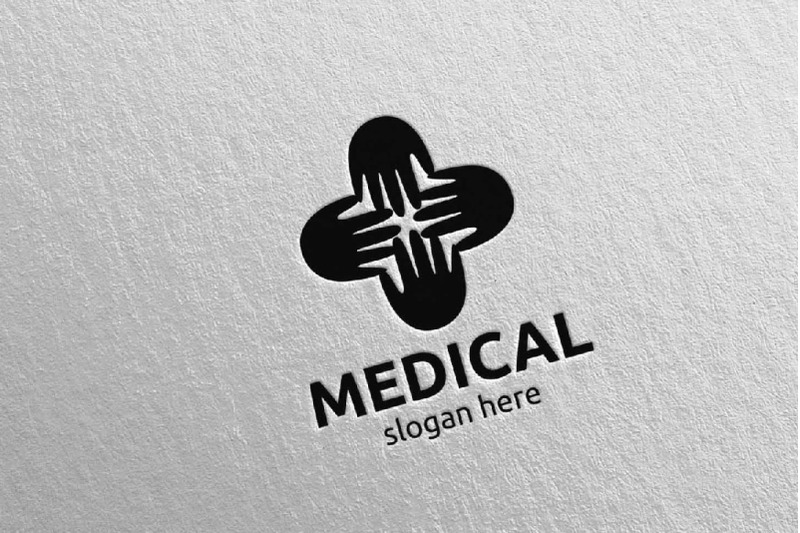 hand-cross-medical-hospital-logo-74