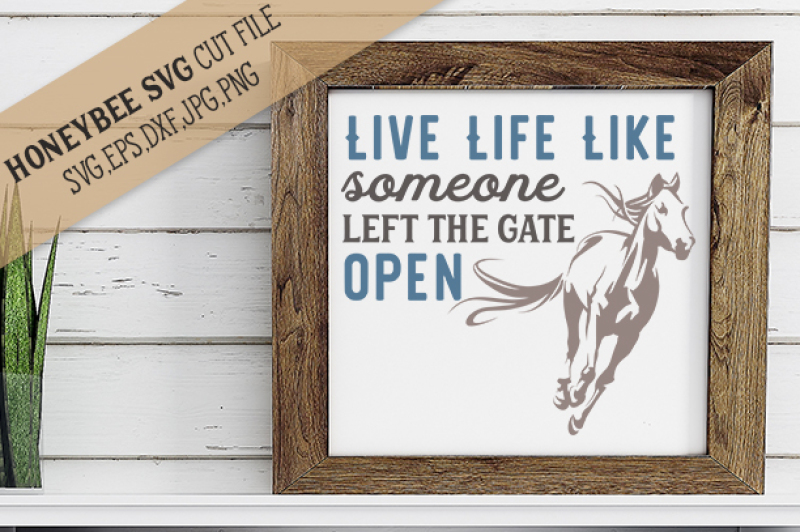 live-life-like-someone-left-the-gate-open