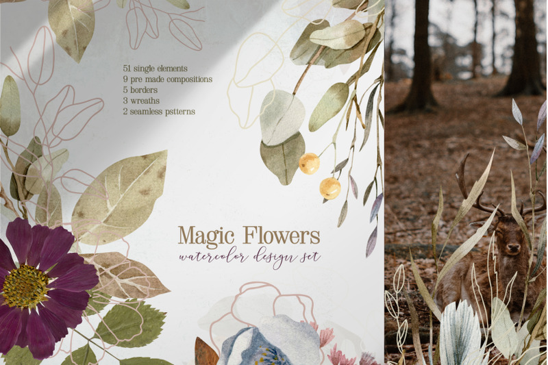 magic-flowers-watercolor-design-set