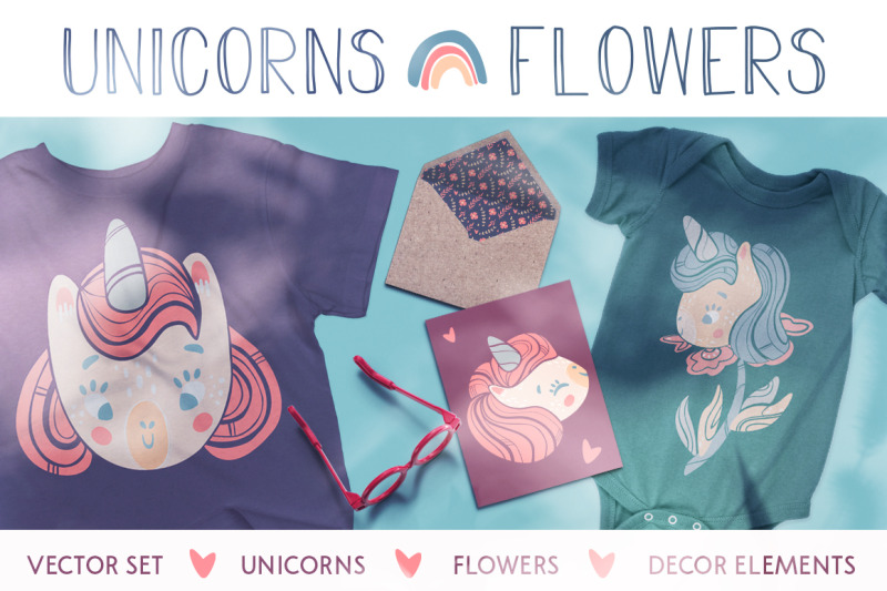 unicorns-and-flowers