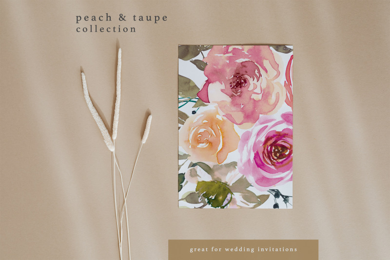 peach-amp-taupe-watercolor-floral-clip-art